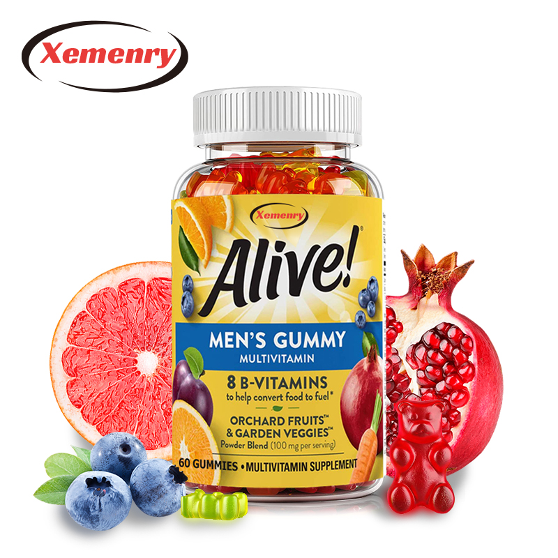 Multivitamin Gummy Adult - Gommes multivitaminées pour hommes - Favorise