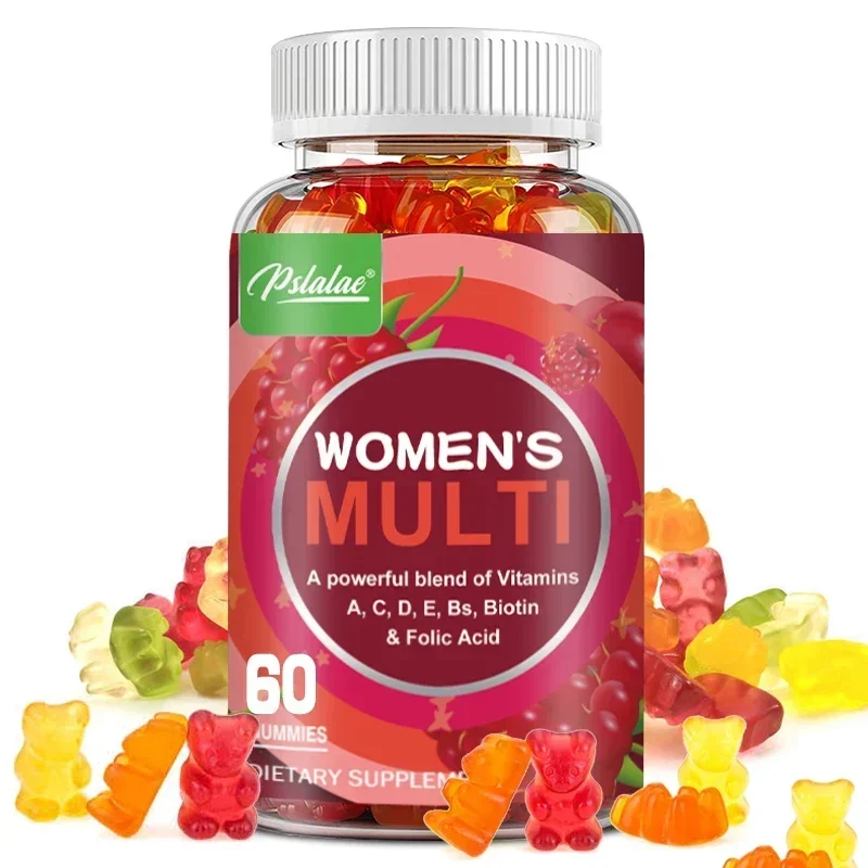 Multivitamin Gummy Adult - Gummies multivitamines pour femmes - Contient