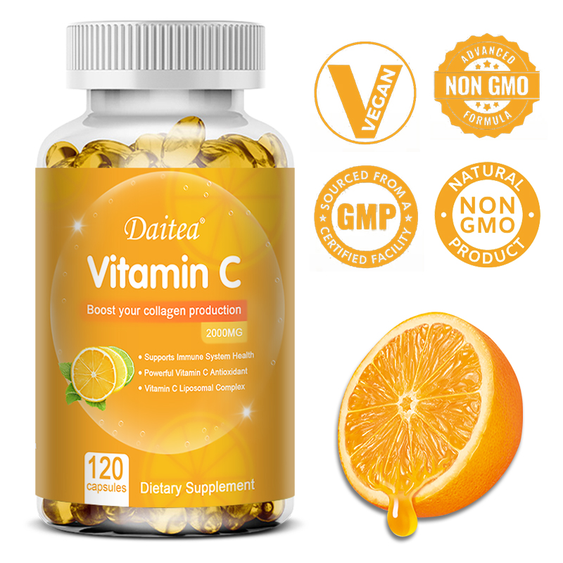 Zinc Supplement 50Mg - Capsules de vitamine C - 2000