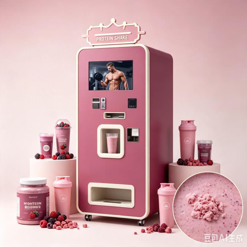 Nutrition Fitness Center - Distributeur automatique de boissons protéinées personnalisé,