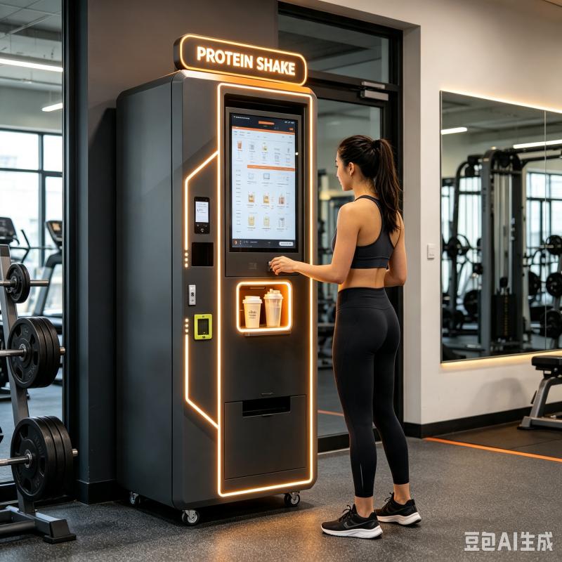 Nutrition Fitness Center - Distributeur automatique de boissons protéinées personnalisé,