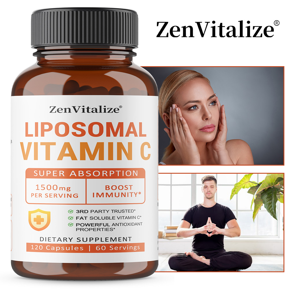 Zinc Supplement 50Mg - Capsules de vitamine C liposomale 1500