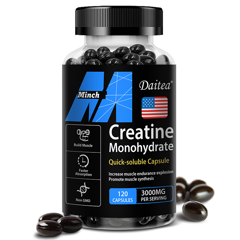 Nutrition In Fitness - Créatine monohydrate 3000 Mg-construire les muscles,