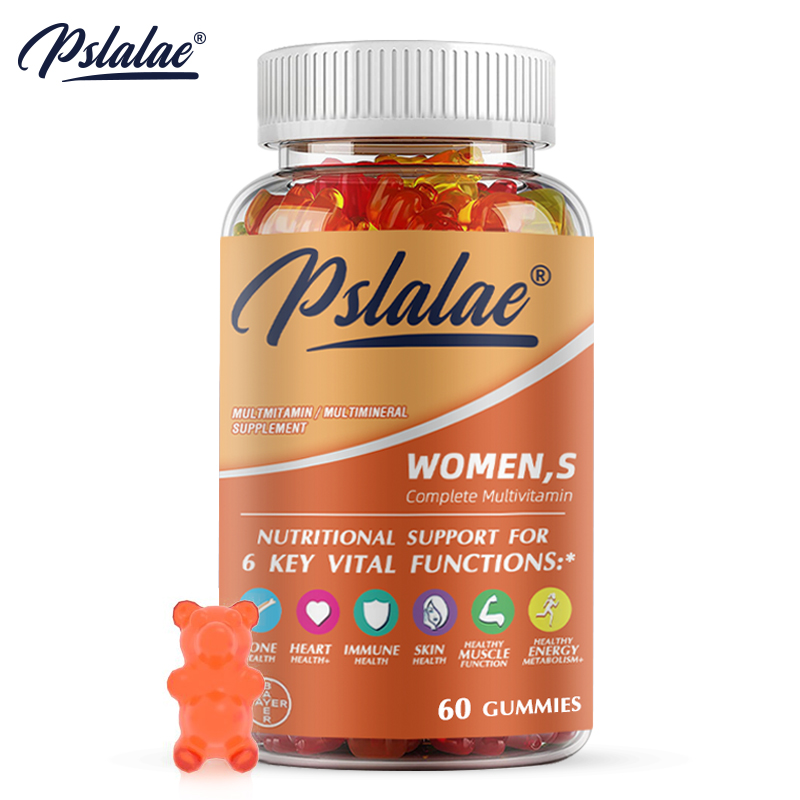 Multivitamin Gummy Adult - Gommes multivitaminées pour femmes - Favorisent