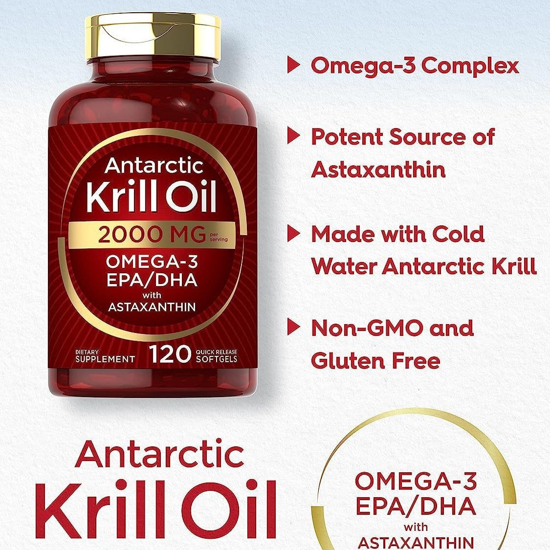 Nutrition In Fitness - Les capsules molles d'huile de Krill