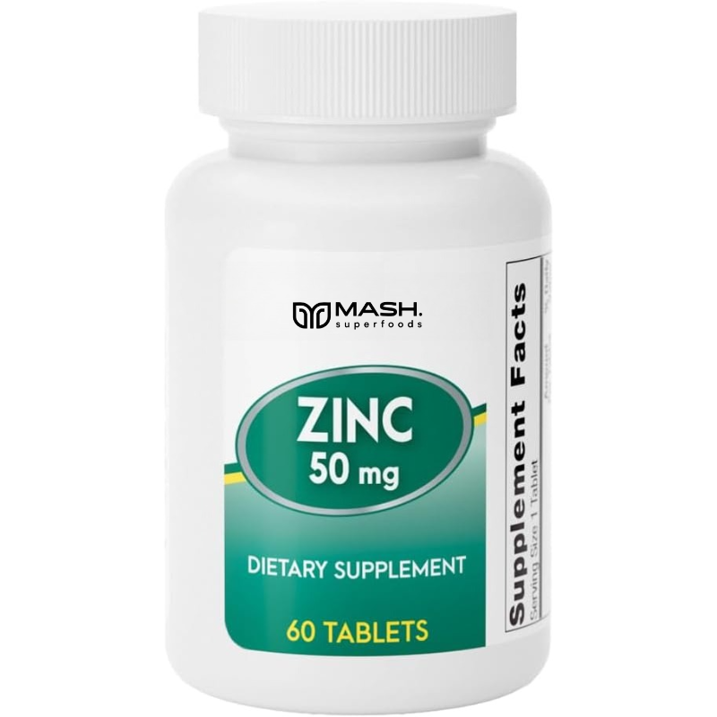 Zinc Supplement 50Mg - Zinc MG50 | Complément alimentaire Cleaning