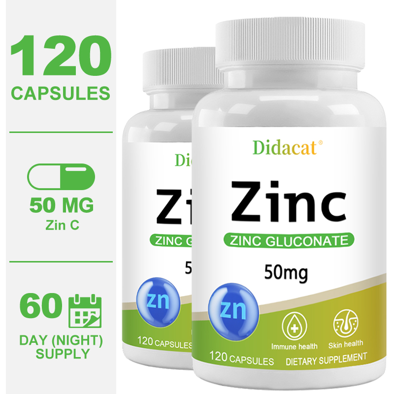 Zinc Supplement 50Mg - Zinc 50 mg-avec gluconate de zinc,
