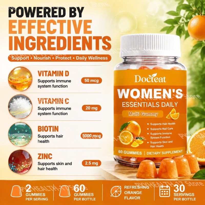 Docteat Essentiels Quotidiens  - Multivitamin Gummy Adult avis et prix