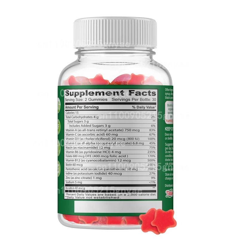 Sucre - Gummies multivitamines - Multivitamin Gummy Adult avis et prix