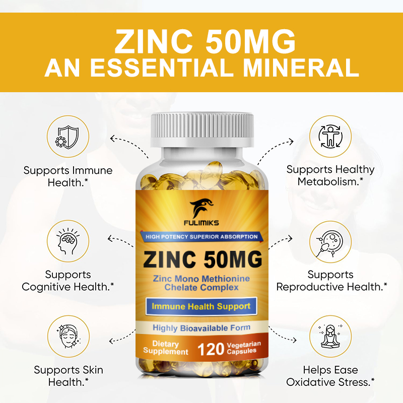 Capsules de zinc pur de qualit - Zinc Supplement 50Mg avis et prix