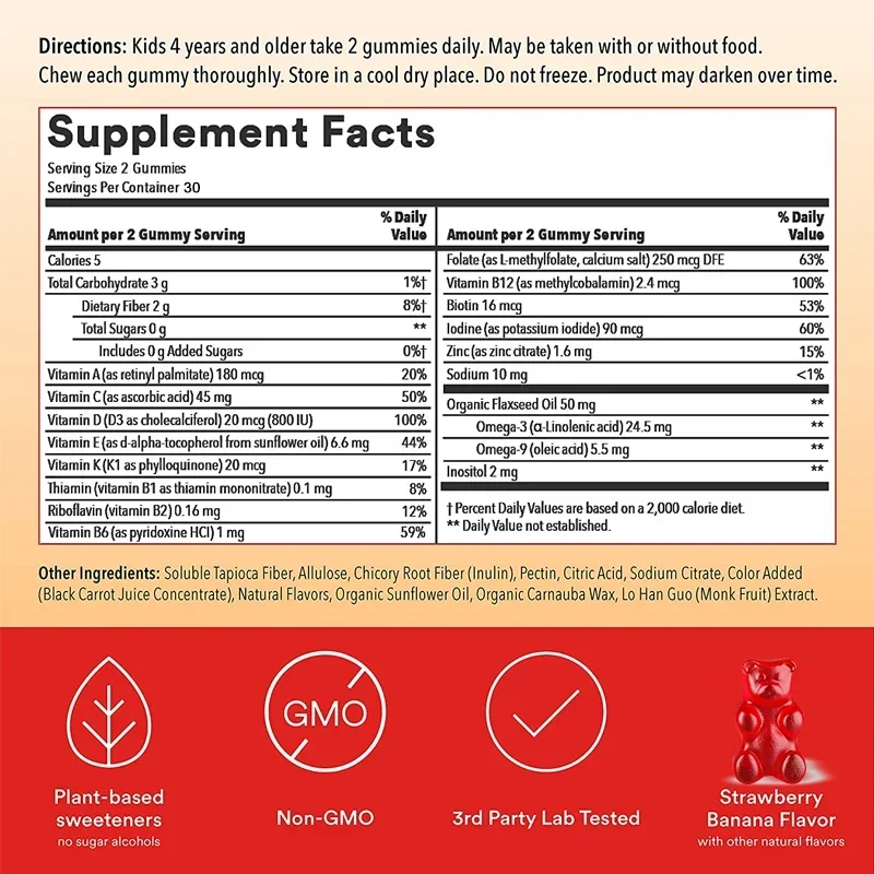 Gummies multivitamines pour en - Multivitamin Gummy Adult avis et prix