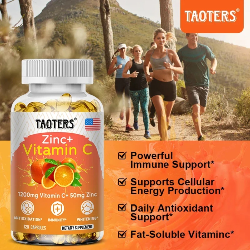 Capsules de Vitamine C avec Zi - Zinc Supplement 50Mg avis et prix
