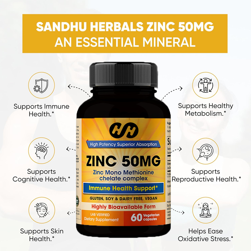 Complément de zinc 50 mg, 60 g - Zinc Supplement 50Mg avis et prix