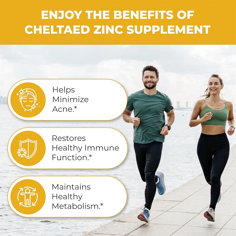 Complément de zinc 50 mg, 60 g - Zinc Supplement 50Mg avis et prix