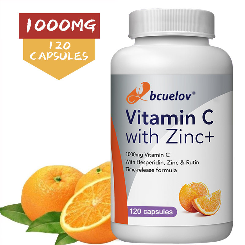 Capsules de vitamine C + zinc  - Zinc Supplement 50Mg avis et prix