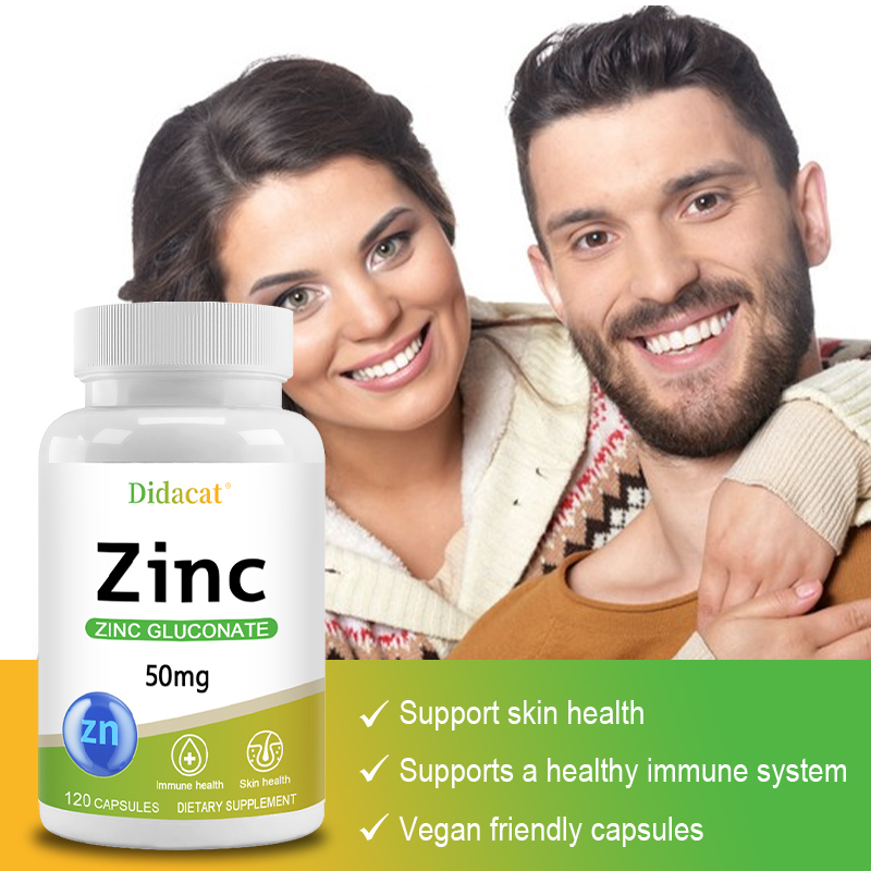 Capsules de Gluconate de Zinc  - Zinc Supplement 50Mg avis et prix