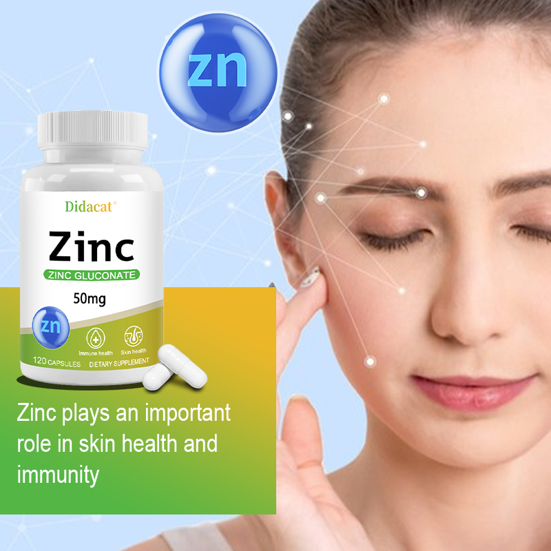 Capsules de Gluconate de Zinc  - Zinc Supplement 50Mg avis et prix