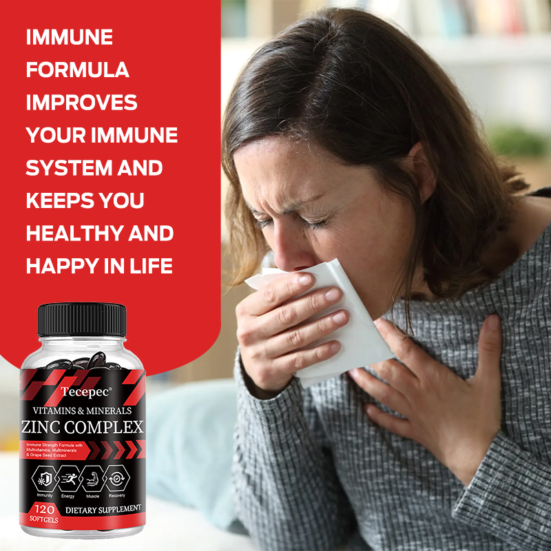 Capsules de zinc complexe 50 m - Zinc Supplement 50Mg avis et prix