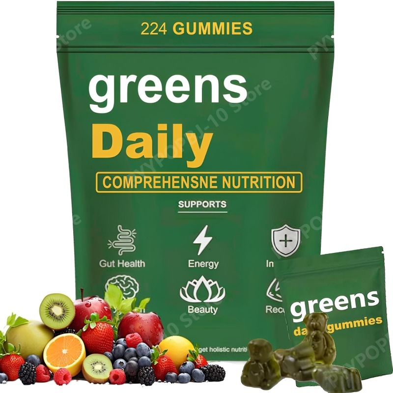 Gummies Verts Biologiques à la - Multivitamin Gummy Adult avis et prix