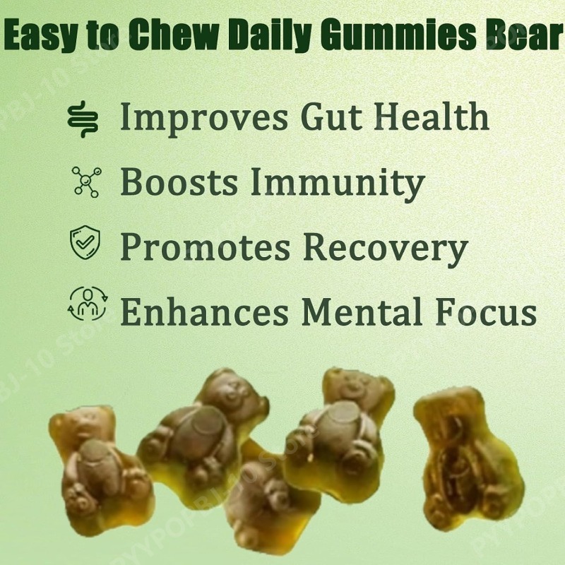 Gummies Verts Biologiques à la - Multivitamin Gummy Adult avis et prix