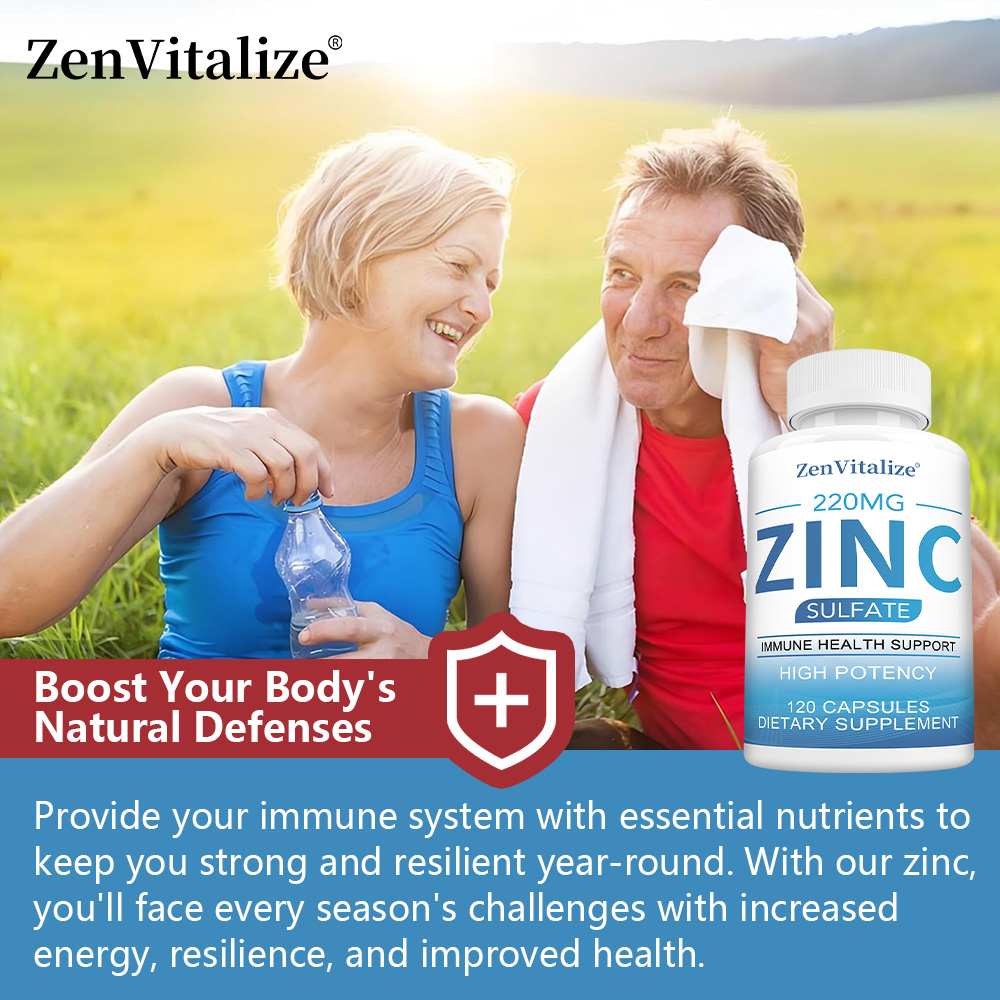 Capsules de supplément de zinc - Zinc Supplement 50Mg avis et prix