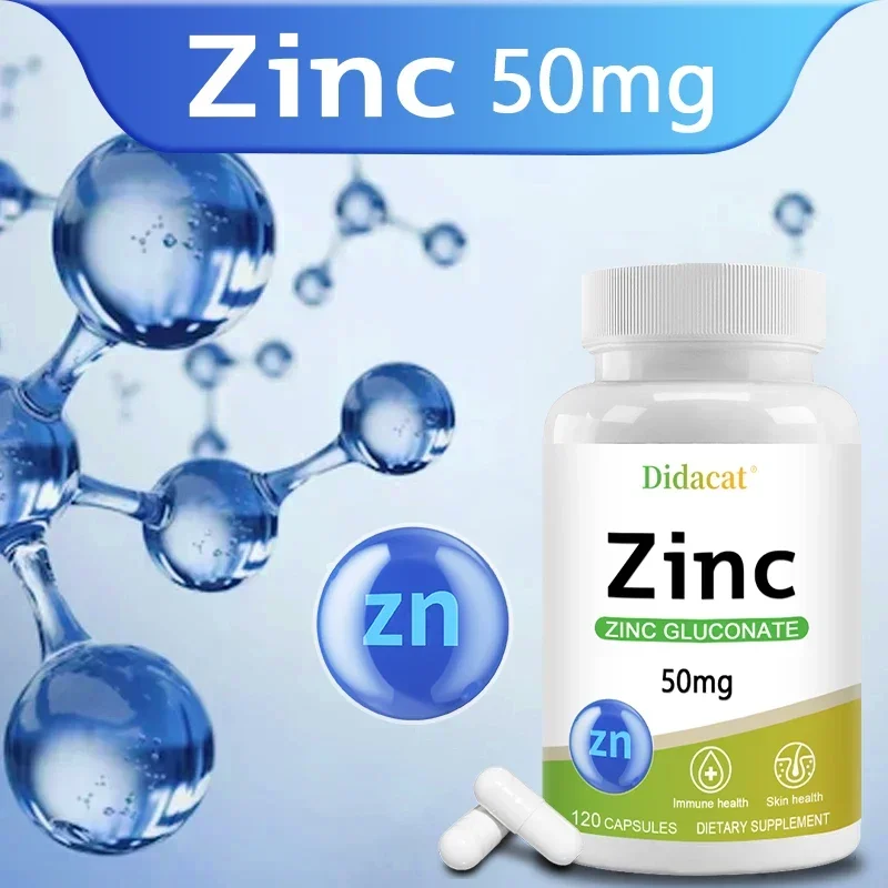 Zinc 50 mg-avec gluconate de z - Zinc Supplement 50Mg avis et prix
