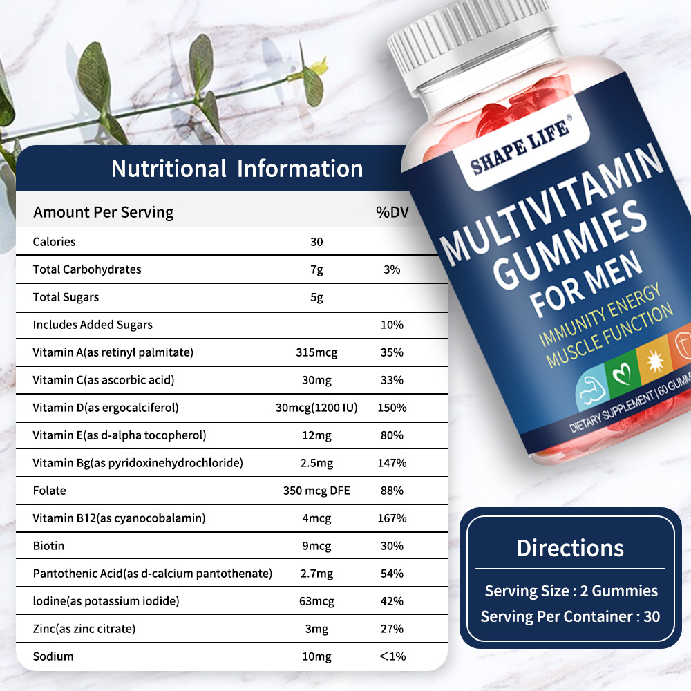 Supplément de gummies multi-vi - Multivitamin Gummy Adult avis et prix